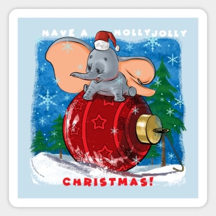 Holly Jolly Christmas Magnet